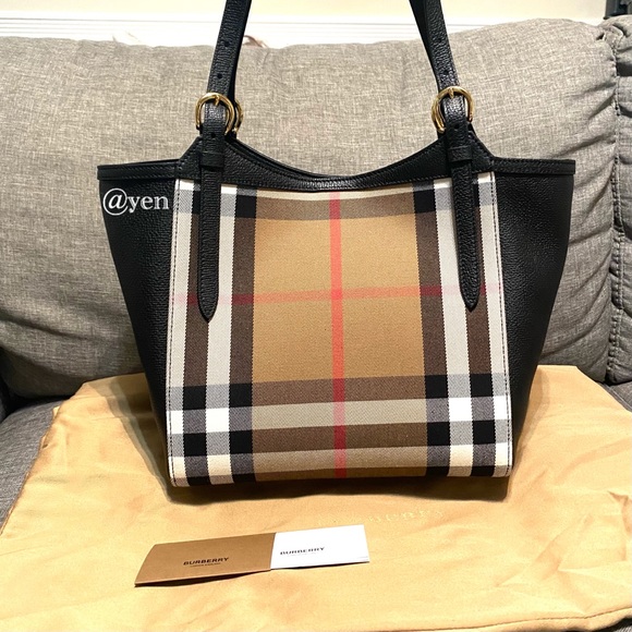 Burberry Italy New house check derby Canterbury tote / shoulder bag - Picture 8 of 14